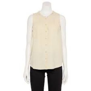 NWT beige tank top